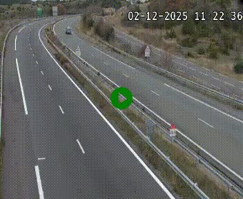 Caméra autoroute A75 à hauteur de la sortie 49 Le Caylar en direction de Montpellier