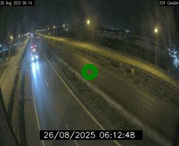 Webcam sur la N165 à hauteur de Caudan, dans le Morbihan.