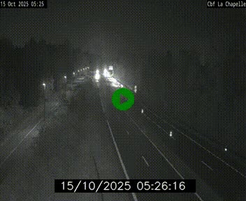 Webcam sur le périphérique de Nantes (N844) à hauteur de Porte de la Chapelle, au nord de la ville