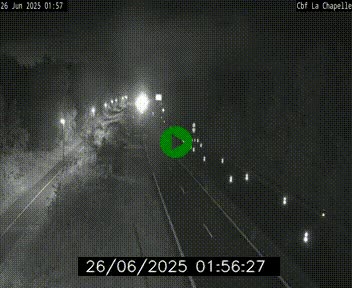 Webcam sur le périphérique de Nantes (N844) à hauteur de Porte de la Chapelle, au nord de la ville
