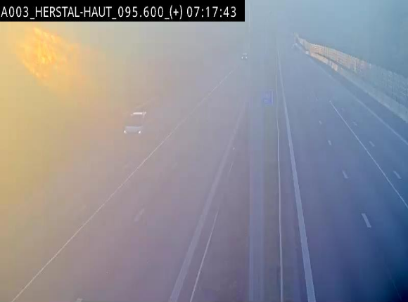 Webcam autoroute Belgique - Herstal - E40 direction Aix-la-Chapelle - BK 97