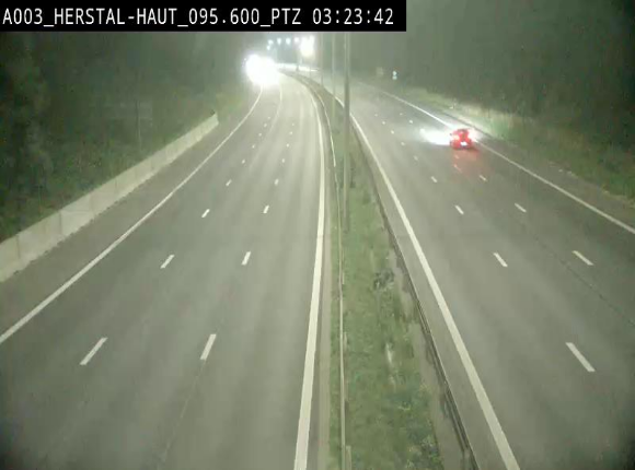 Webcam E40 à Herstal en direction de Liège et en provenance d'Aachen