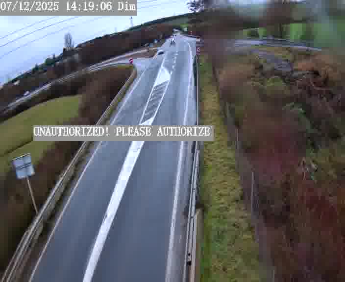 Point de vue trafic déployé sur D181a (France) à Sainte Marie aux Chênes, regardant vers Homecourt, aidant conducteurs et services à anticiper les flux.