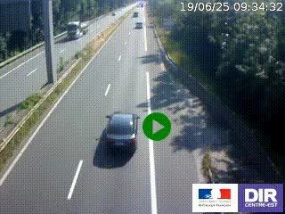 Webcam sur la nationale N90 à Gilly-sur-Isère, en direction et à proximité d'Albertville