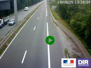 Webcam sur la nationale N90 à Gilly-sur-Isère, en direction et à proximité d'Albertville