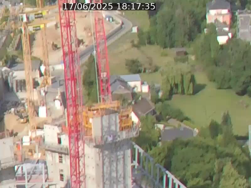 Webcam sur l'avenue John Fitzgerald Kennedy (N51) avec vue orientée vers le Findel