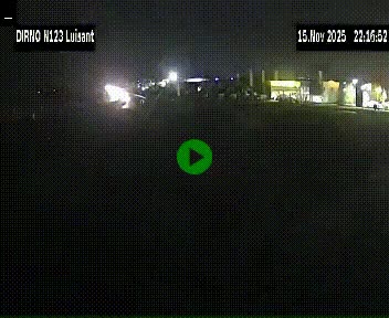 Webcam en périphérie de Chartres sur la N123, à hauteur de Luisant. Vue orientée vers Chartres