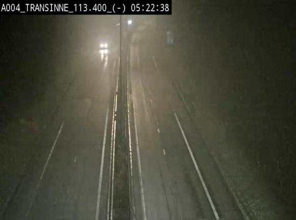 Caméra trafic E411 (A4) - Transinne direction Namur - BK 113.425