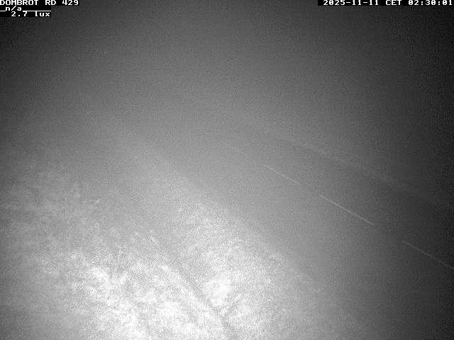 Webcam à Dombrot-le-Sec dans le département des Vosges sur la D429 à 407 mètres d'altitude