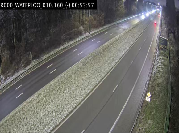 Webcam autoroute Belgique - Waterloo - R0 (ring de Bruxelles) - BK 12.3