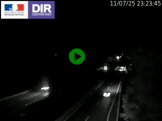 Caméra trafic à Meylan sur la Rocade-Sud de Grenoble en direction d'Aix-en-Provence