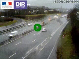 Caméra routière à hauteur de la sortie 15 Chambéry-centre au PK 4,103 en direction d'Albertville