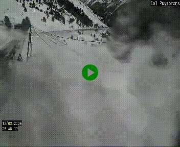 Webcam Col du Puymorens sur N320, en direction de Pas de la Casa (Andorre)