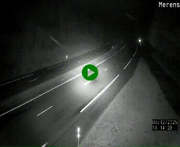 Webcam Ax-les-Thermes sur N20, en direction d'Andorre