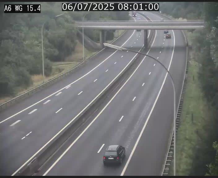 Traffic live webcam Luxembourg Capellen - A6 - BK 15.4 - direction Luxembourg/France/Allemagne