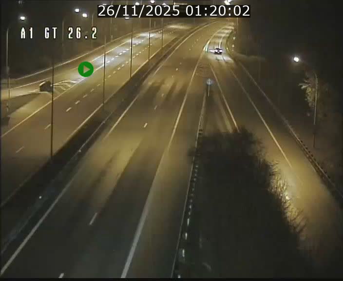 Traffic live webcam Luxembourg Grevenmacher - A1 direction Allemagne - BK 26.2