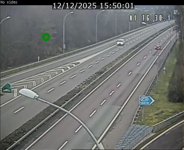Traffic live webcam Luxembourg Grevenmacher - A1 direction Luxembourg - BK 30.1