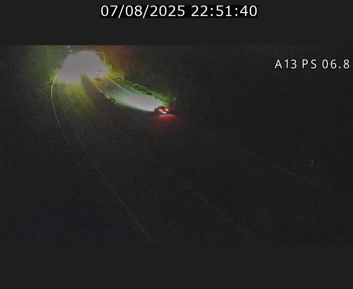 Traffic live webcam Luxembourg Ehlerange - A13 direction Esch-sur-Alzette - BK 6.8