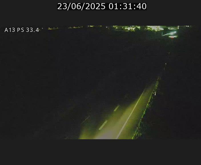 Webcam trafic sur A13 à hauteur de Mondorf-les-Bains en direction d'Altwies
