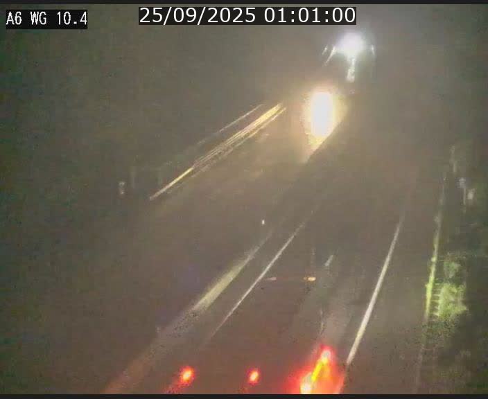 Traffic live webcam Luxembourg Mamer - A6 - BK 10.4 - direction Luxembourg/France/Allemagne