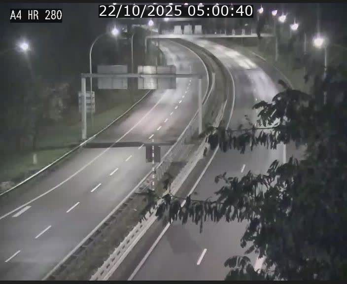 Webcam traffic A4 Luxembourg - BK 0.2 - P+R Bouillon (direction Luxembourg)