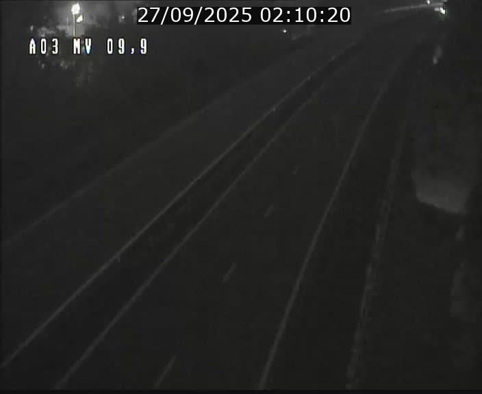 Webcam Autoroute à la Croix de Bettembourg - A3 - BK 9.9 - direction Luxembourg-Ville