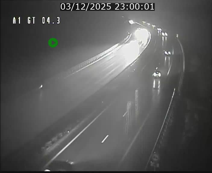 Traffic live webcam Luxembourg Itzig - A1 direction Sandweiler - BK 4.3