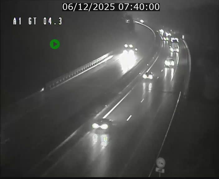 Traffic live webcam Luxembourg Itzig - A1 direction Sandweiler - BK 4.3