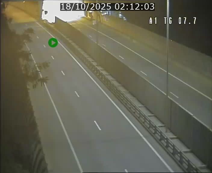 Traffic live webcam Luxembourg Kirchberg - A1 direction Luxembourg-ville - BK 7.7