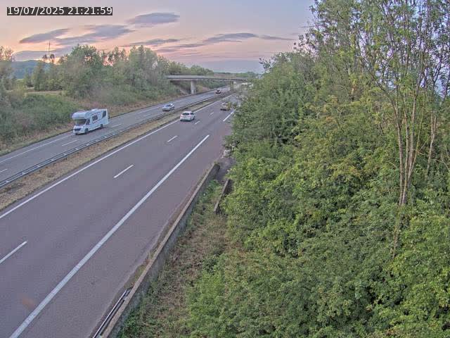 Caméra autoroute France - A31, Kanfen direction Luxembourg