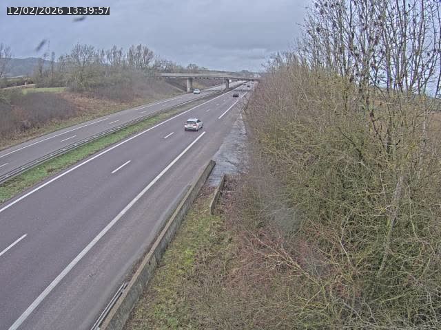 Caméra autoroute France - A31, Kanfen direction Luxembourg