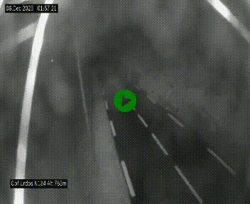 Webcam dans les Pyrénées Atlantique au niveau du col d'Urdos et du fort du Pourtalet sur la N134, en direction du Col et du tunnel du Somport, à 765 mètres d'altitude