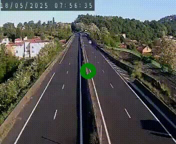 Caméra autoroute A75 à hauteur de Coudes, en direction de Clermont-Ferrand