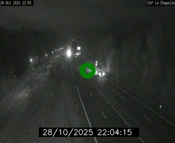 Webcam sur le périphérique de Nantes (N844) à hauteur de Porte de la Chapelle, au nord de la ville