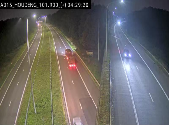Webcam autoroute Belgique - Houdeng-Goegnies - Jonction E19/E42 direction Tournai/Mons - BK 101.85