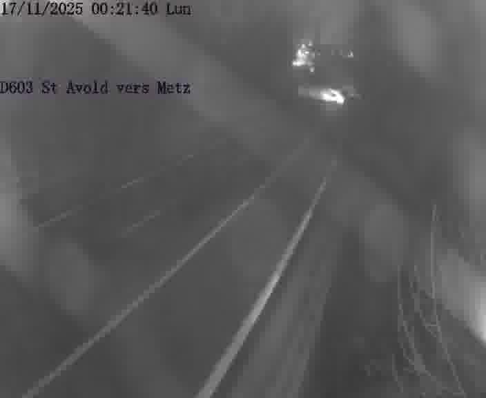 Clone of Webcam sur la D603 située à proximité de Saint-Avold. Vue orientée vers Metz