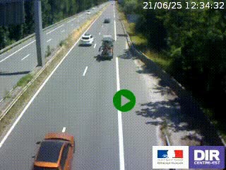 Webcam sur la nationale N90 à Gilly-sur-Isère, en direction et à proximité d'Albertville