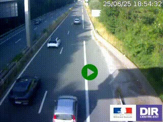 Webcam sur la nationale N90 à Gilly-sur-Isère, en direction et à proximité d'Albertville