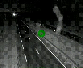 Webcam à hauteur de Vert-en-Drouais sur la N12, en périphérie de Dreux. Vue orientée vers Alençon