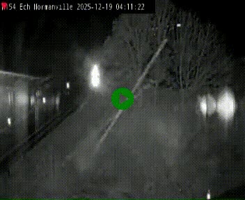 Webcam à hauteur du Leclerc Normanville sur la N154. Vue orientée vers Rouen