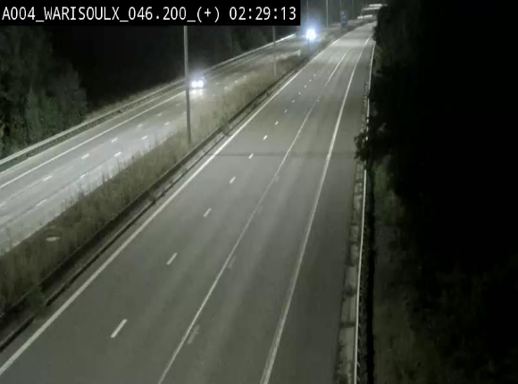 Webcam autoroute Belgique - Warissoulx - E411 - BK 46.2
