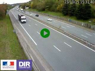 Webcam routière à Saint-Etienne-Terrenoire sur la RN88 avant la jonction entre l'A72 et le Boulevard Périphérique de Saint-Etienne