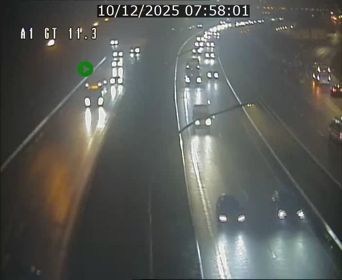 Traffic live webcam Luxembourg Senningerberg - A1 direction Allemagne - BK 11.3