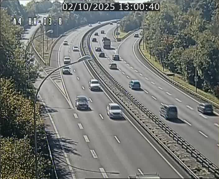 Webcam traffic A4 Luxembourg - BK 3.8 - Leudelange (direction Esch sur Alzette)