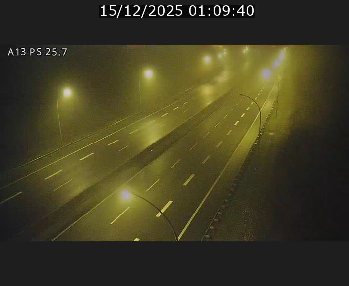 Traffic live webcam Luxembourg Frisange - A13 direction Allemagne - BK 26