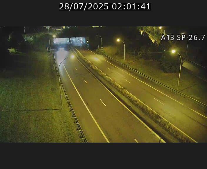 Traffic live webcam Luxembourg Frisange - A13 direction Luxembourg-ville - BK 26.7