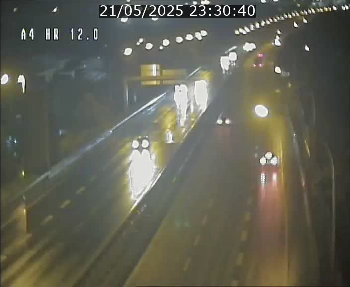 Traffic live webcam Luxembourg Jonction Foetz - A4 - BK 12.0 - direction Esch sur Alzette