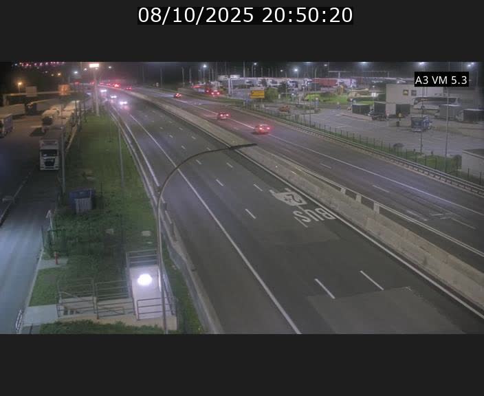 Traffic live webcam Luxembourg Aire de Berchem - A3 - BK 5 - direction France