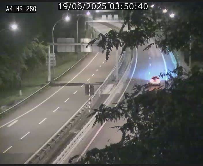 Webcam traffic A4 Luxembourg - BK 0.2 - P+R Bouillon (direction Luxembourg)
