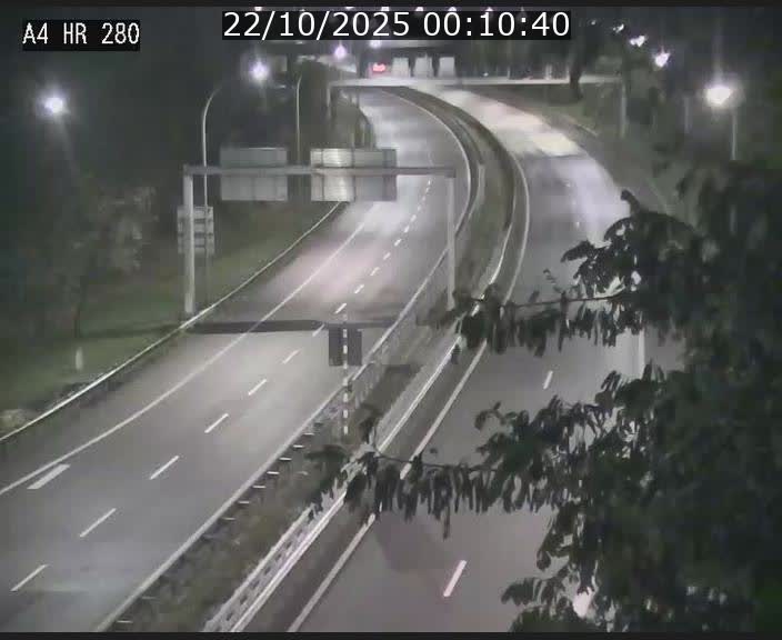 Webcam traffic A4 Luxembourg - BK 0.2 - P+R Bouillon (direction Luxembourg)